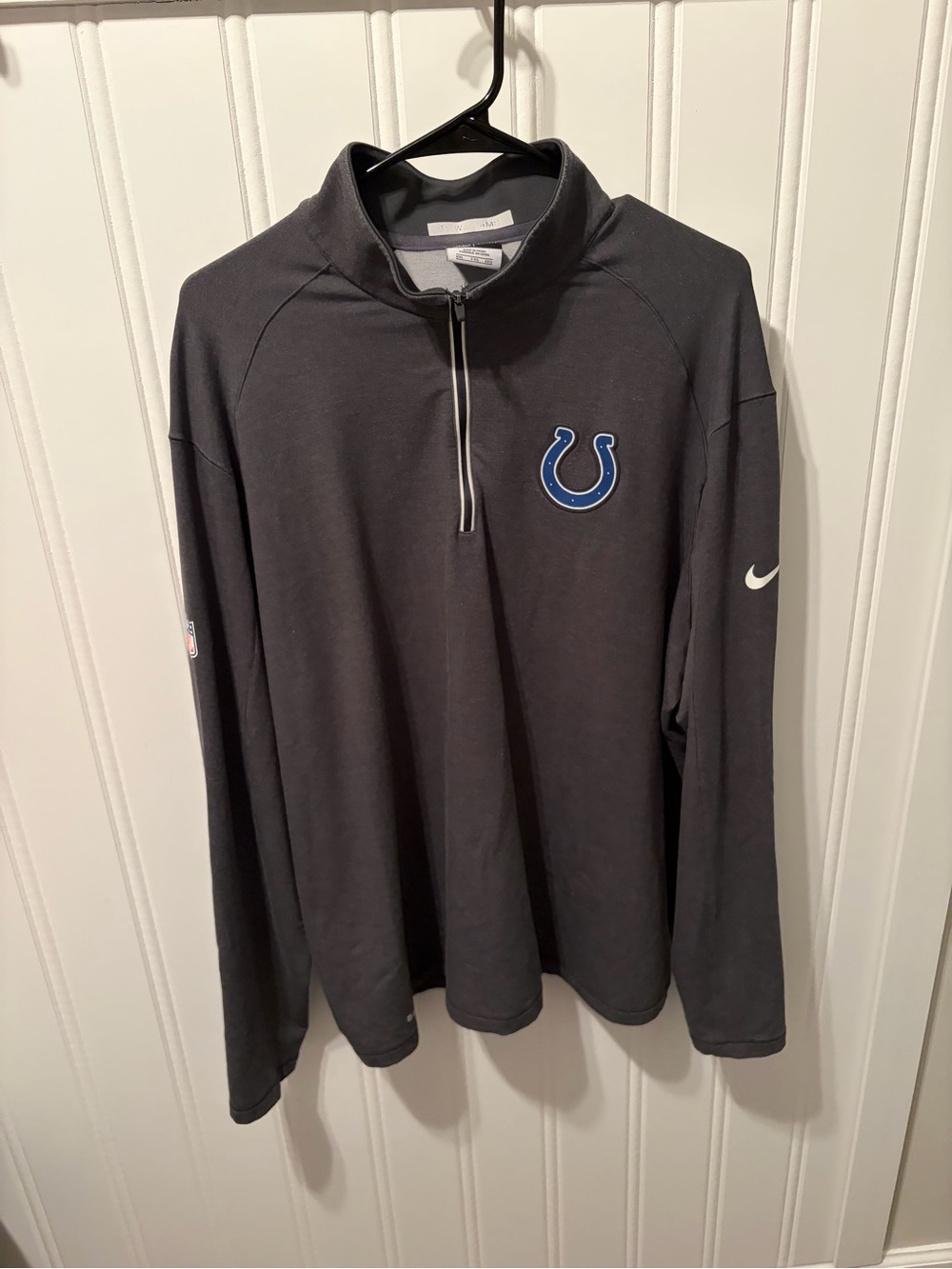 Indianapolis Colts Nike On-Field Team/Player Issued Has Name Pullover SZ 2XL NFL